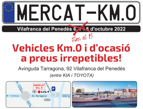 MERCAT KM0 Vilafranca del Penedès 9/22