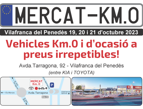 MERCAT KM.0 a Vilafranca del Penedès